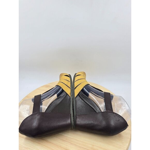 OTBT Ripley T Strap  Leather Women's Wedge Pump Shoes Size 7M - Picture 5 of 10